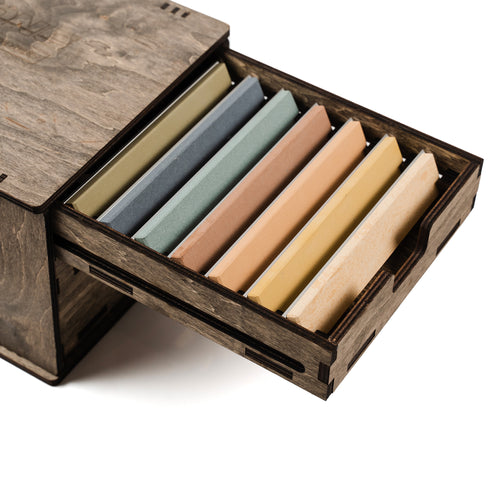 Sperrholzspeicherschrank für 6 "Steine