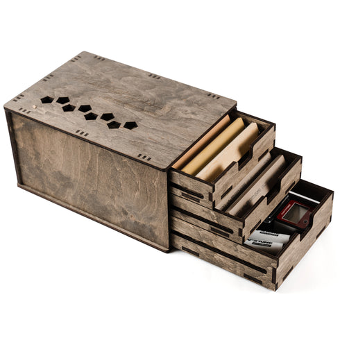 Sperrholzspeicherschrank für 6 "Steine