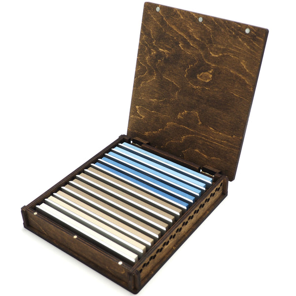 Sperrholzspeicherkoffer für 6 "Steine