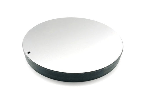 Stahlfein -Läderplatte