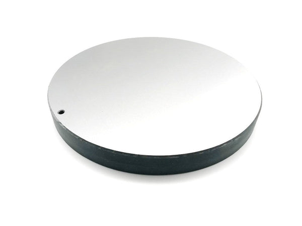 Stahlfein -Läderplatte